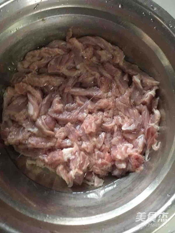 Saucy Shredded Pork with Fish Flavour recipe