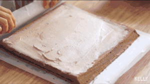Salty Mocha Cream Roll / Perfect Towel Noodle Technique + Endless Mocha Recipe / Baking Video Cake Chapter 9 "medium Roll" recipe