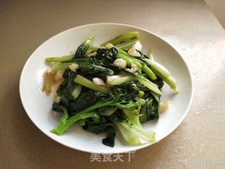 Stir-fried Cabbage Flowers recipe