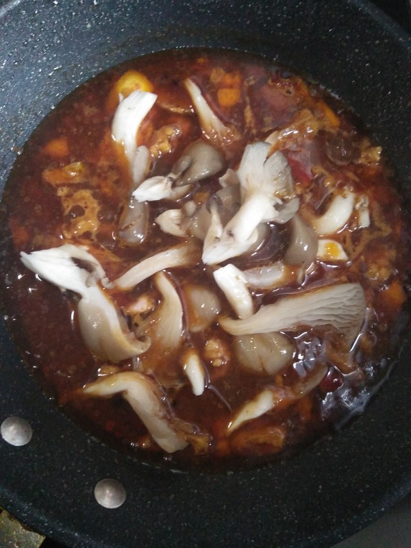 #中卓炸酱# Instant Noodles with Shredded Pork and Mushroom recipe