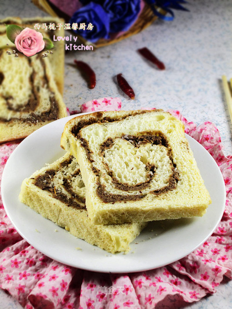 Red Bean Paste Toast recipe