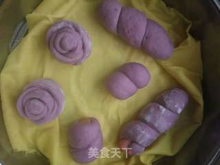 Purple Sweet Potato Mantou recipe