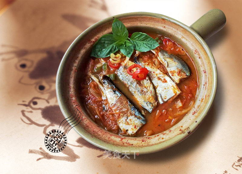 Kimchi Saury Pot recipe