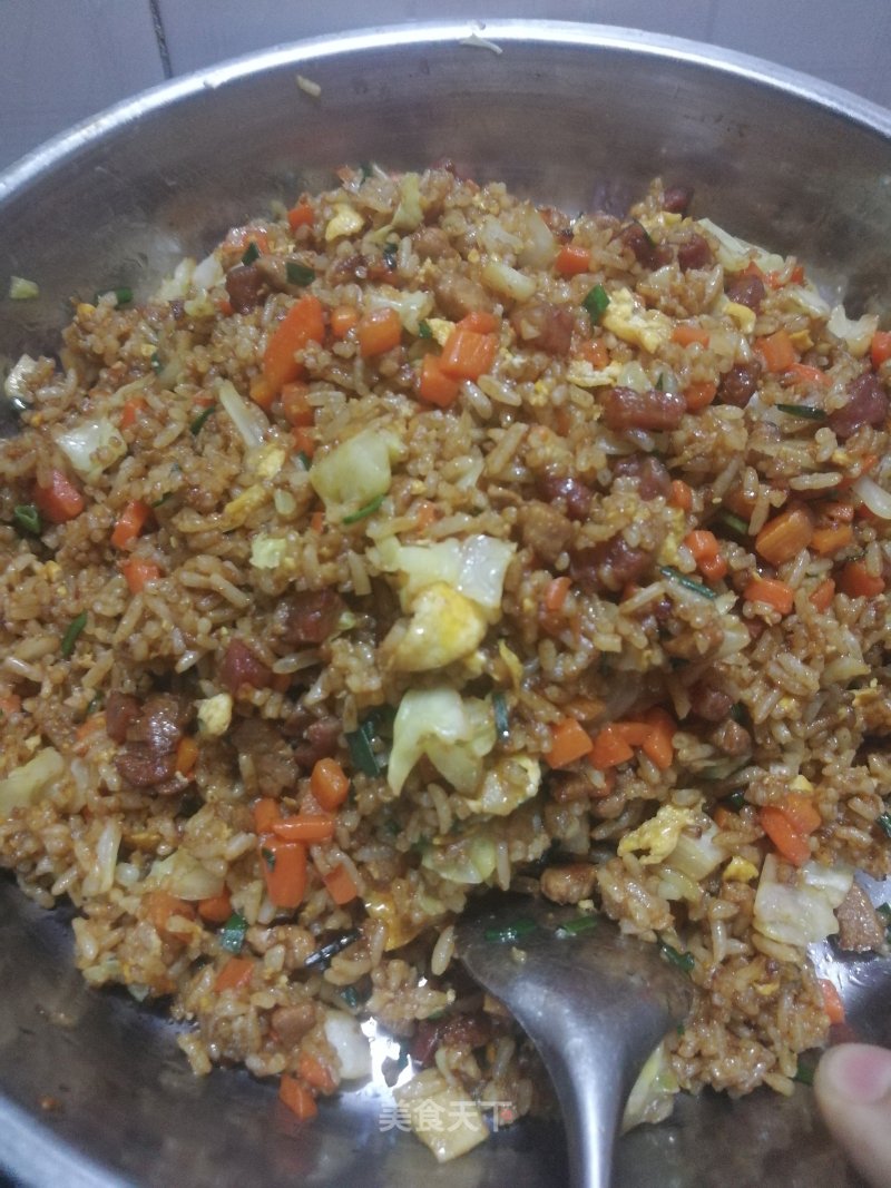 Cured Egg Fried Rice