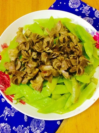 Fried Kidney Balls with Lettuce recipe