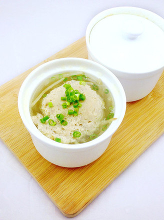 Bean Sprout Meat Cake Soup recipe