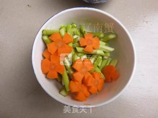 Stir-fried Shrimp Balls with Asparagus recipe