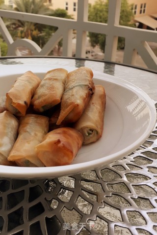 Three Silk Spring Rolls recipe