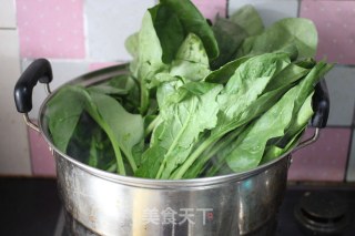 【cold Spinach】 recipe