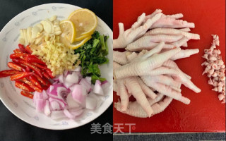 Cold Chicken Feet recipe