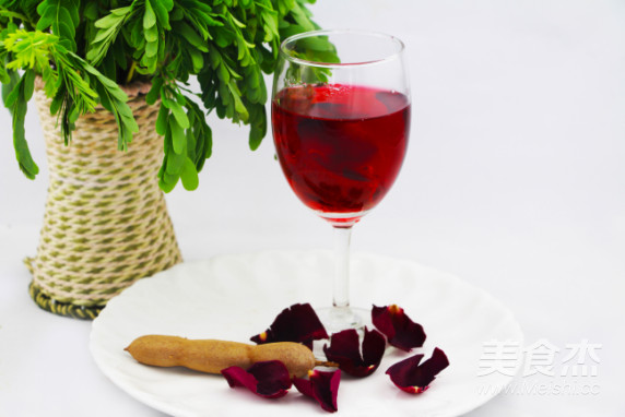 Tamarind Rose Compound Drink recipe