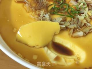 Steamed Egg with Scallops recipe