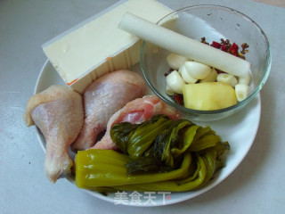 Pickled Bean Chicken recipe