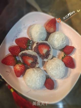 Strawberry Daifuku recipe