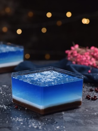 Romantic Valentine's Day: Starry Sky Yokan recipe