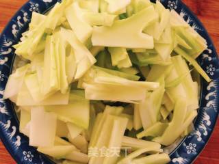 Stir-fried Broccoli Stems recipe