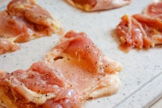 Tomato and Mushroom Pasta with Roasted Chicken Thigh recipe