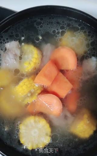 Corn Pork Ribs Soup recipe