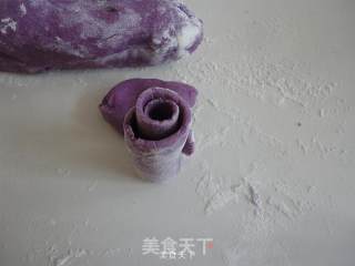 Purple Sweet Potato Rose recipe