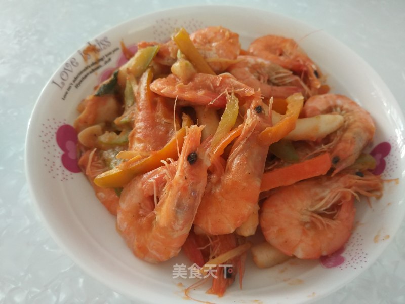 Sweet and Sour Pink Shrimp recipe