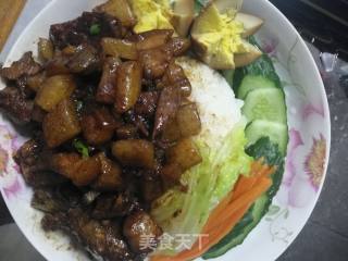 Braised Pork on Rice recipe