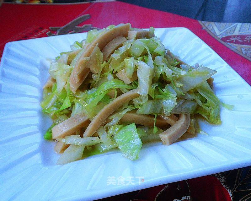 Meat Sausage and Cabbage recipe