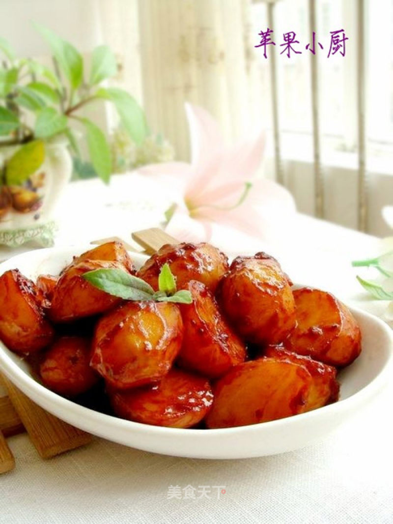 Braised Small Potatoes recipe