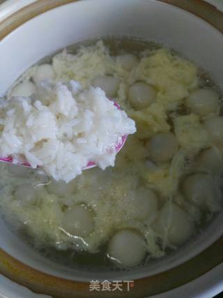 Egg Flower Rice Wine Gnocchi recipe