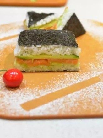 [fat-reduced Sushi Sandwich Bento] recipe