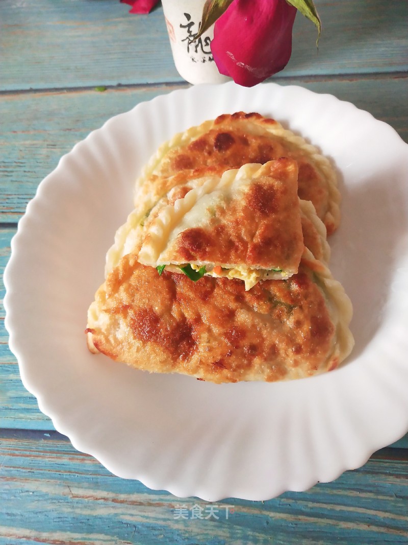 Leek Egg Vermicelli Pie recipe