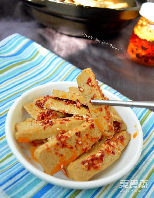 Spicy Dried Tofu recipe