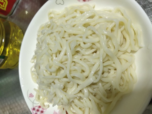 Egg Sauce + Boiled Noodles recipe