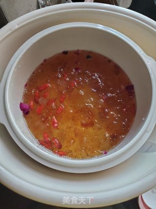 Peach Gum Soup recipe