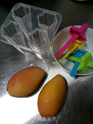Yogurt Mango Popsicles recipe