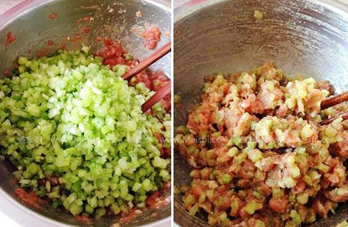 Celery Dumplings recipe