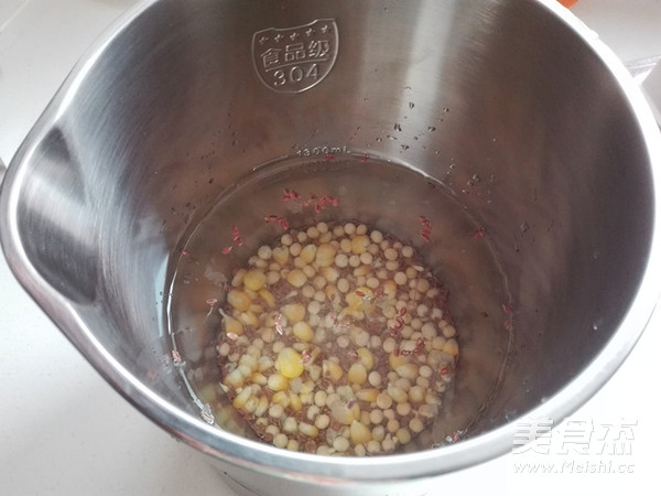 Corn Flax Seed Soy Milk recipe