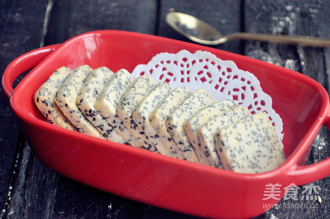 Black Sesame Biscuits recipe