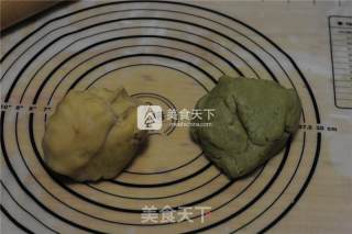 #aca明星烤培大赛# Matcha Two-color Cheese Cake recipe