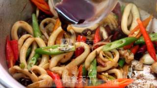 Spicy Squid recipe