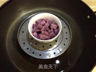 【purple Potato Sago Sauce】 recipe