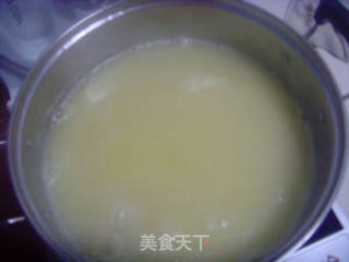 Cornmeal and Sweet Potato Porridge. recipe