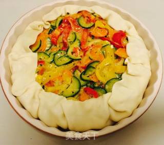 #trust之美#italian Puff Pastry Vegetable Cake recipe