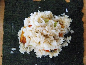 Vegan Seaweed Wrapped Rice recipe