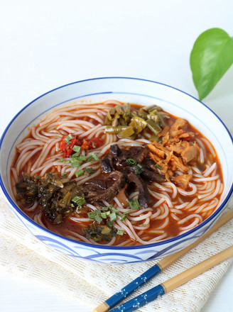Spicy Beef Rice Noodles (quick Hand Version)