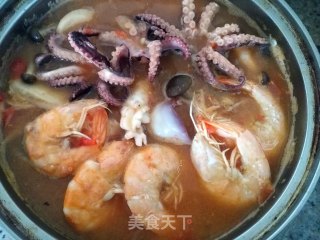 Seafood Mushroom Soup recipe