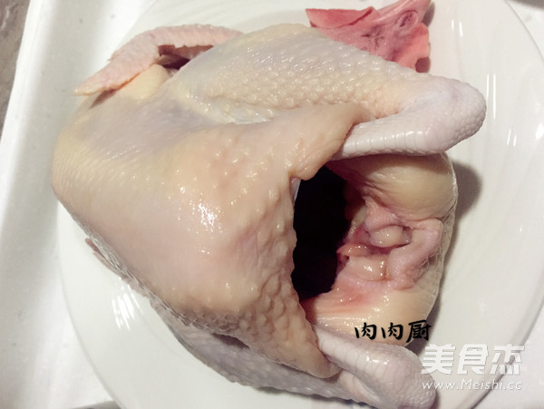 Cantonese-style Secret White-cut Chicken Meat Chef recipe