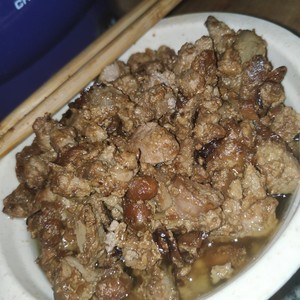 An Artifact of Noodles/rice Meal! Secret Crispy Duck Liver Sauce with Onion recipe