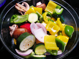 Oven Dish - Roasted Vegetables with Herbs and Black Pepper recipe