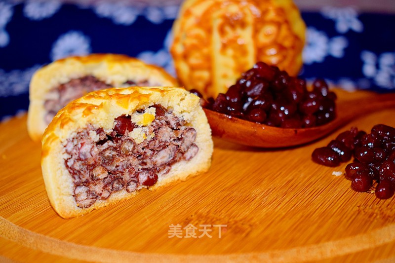 Red Bean Mooncake recipe