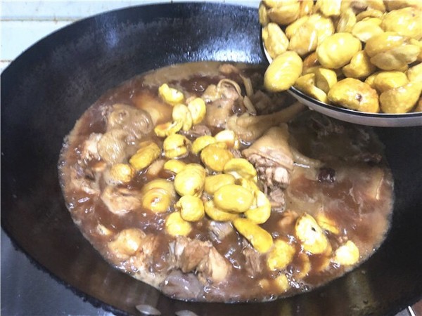 Chestnut Roast Chicken recipe